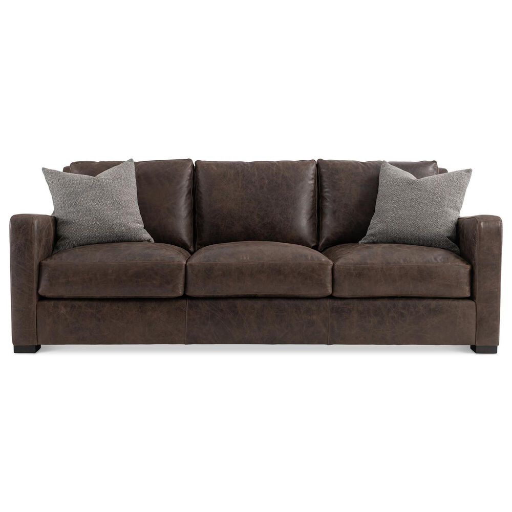 Bernhardt Ventura Stationary Sofa in Brown, , large