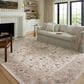 Loloi II Odette 11"2" x 15"7" Ivory and Multicolor Area Rug, , large