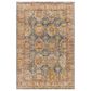 Surya Mona Lisa 5"3" Round Tan, Dark Blue, Mustard, Brick Red, Olive, Sage and Burgundy Area Rug, , large