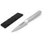 KitchenAid Gourmet 3.5" Serrated Paring Knife with Blade Cover in Stainless Steel and Black, , large