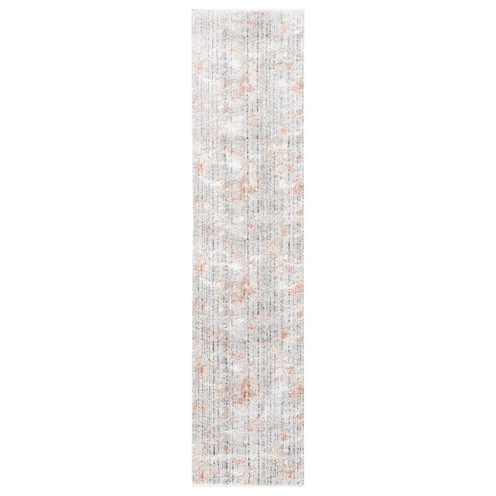 Safavieh Dream DRM429G 2" x 8" Grey and Multicolor Runner, , large