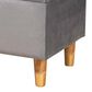 Baxton Studio Elias Storage Ottoman in Grey, , large