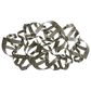 Maple and Jade 32" x 53" Abstract Wall Decor in Dark Grey, , large