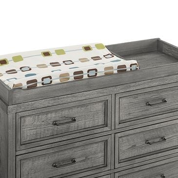 Eastern Shore Foundry Changing Tray in Brushed Pewter, , large