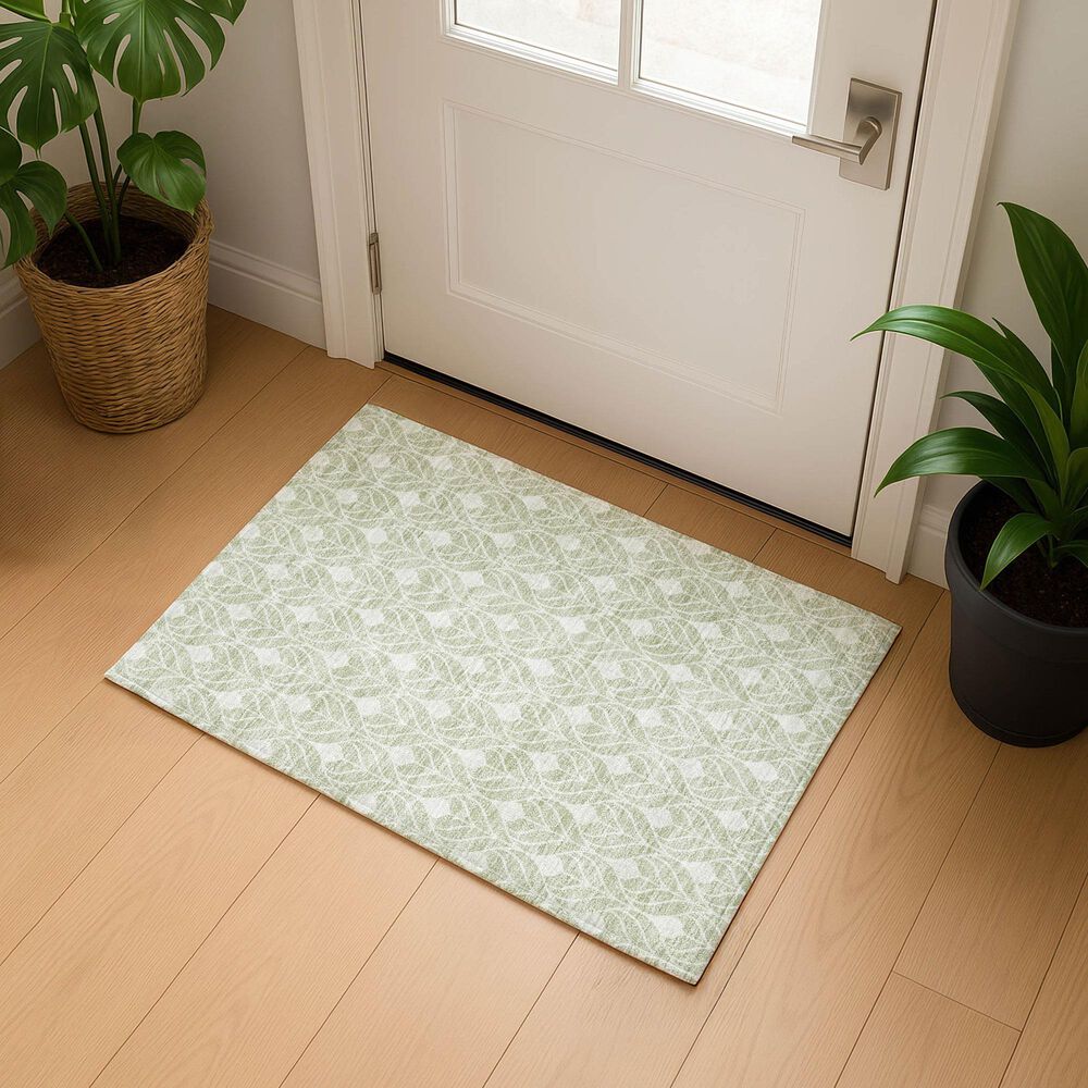Dalyn Rug Company The Reserve TR10 Celery 2&#39;6&quot; x 3&#39;10&quot; Indoor/Outdoor Area Rug, , large