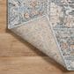 Loloi II Odette 2"3" x 3"10" Sky and Rust Area Rug, , large
