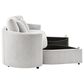 Lifestyle Solutions Beckett Stationary Storage Sofa in Ivory, , large