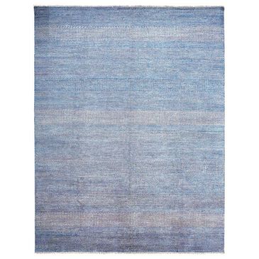 Feizy Janson 8" Round Silver and Navy Area Rug, , large