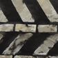 Maple and Jade 2-Piece Handmade Chevron Pattern Decorative Box Set in Polished Gray and Black, , large
