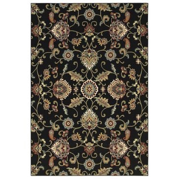 Oriental Weavers Kashan 9946K 2"3" x 7"6" Black Runner, , large