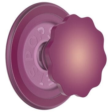 PopSockets PopGrip MagSafe Circle in Molded Flower Red Wine Translucent, , large
