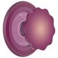 PopSockets PopGrip MagSafe Circle in Molded Flower Red Wine Translucent, , large