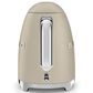 SMEG Retro Style 7-Cup Electric Kettle in Matte Moonlight and Polished Chrome, , large