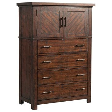 Mayberry Hill Jax 4-Drawer Chest in Cherry, , large