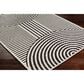 Surya Lyna 2"7" x 7"2" Black and Off-White Runner, , large