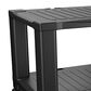 Timberlake 2-Tier Office Rolling Cart in Black, , large