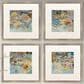 Paragon 17" Square Beyond the Breeze Wall Decor in Blue (Set of 4), , large