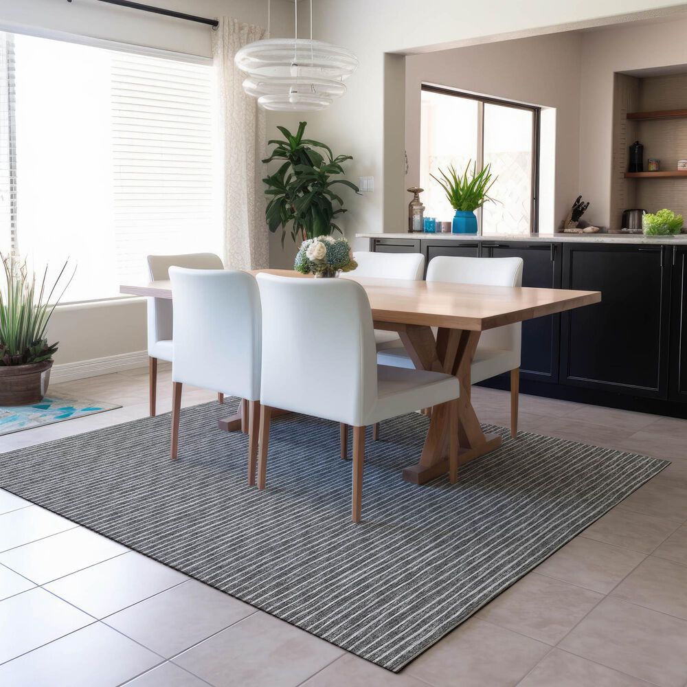 Dalyn Rug Company Laidley 8&#39; x 10&#39; Grey Indoor/Outdoor Area Rug, , large