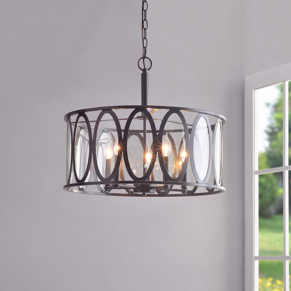 Kenroy Prince 5-Light Pendant in Oil Rubbed Bronze, , large