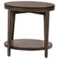 Belle Furnishings Penton Round End Table in Espresso, , large