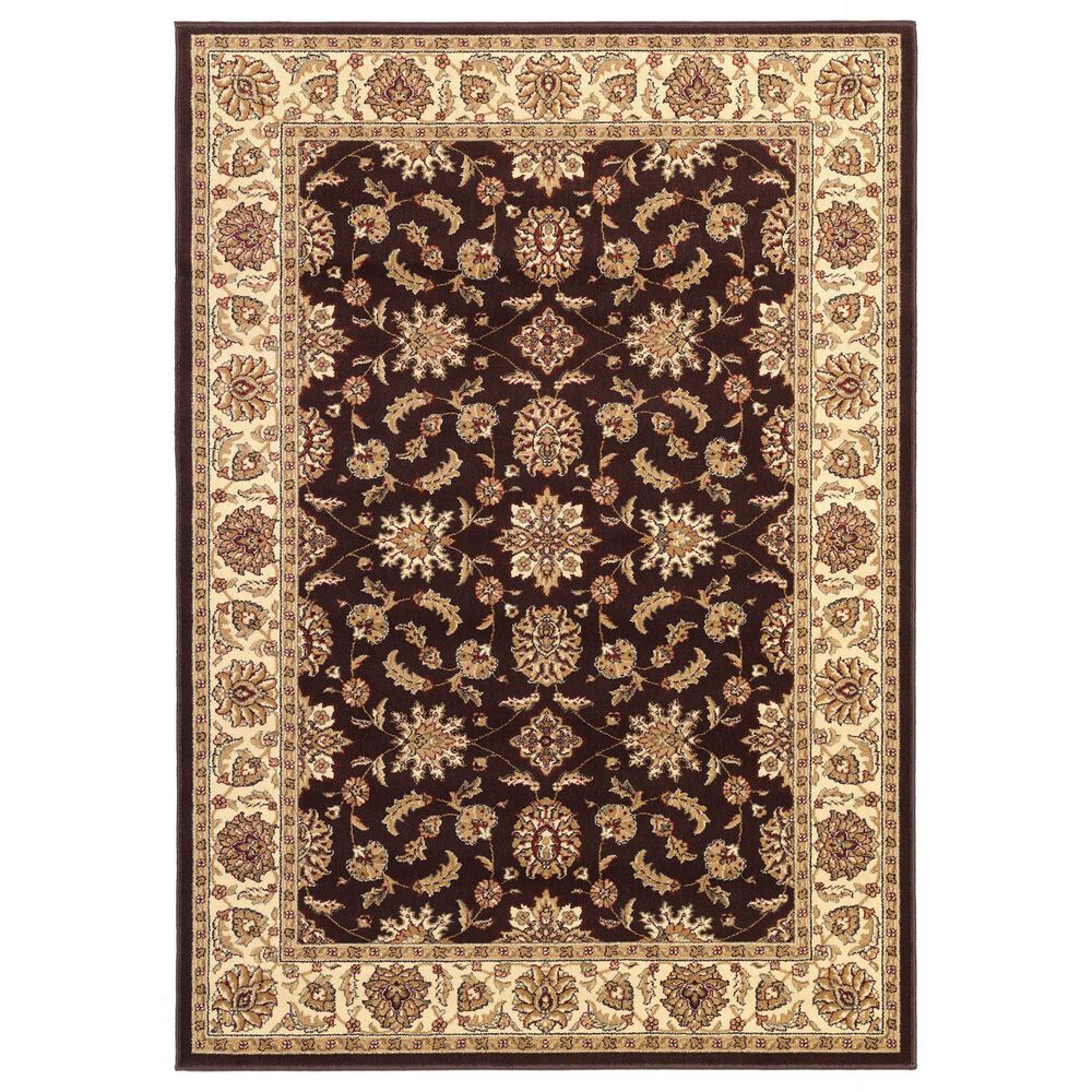 Radici USA Como 1592 Brown 5"5" x 7"7" Area Rug, , large