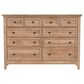 Hawthorne Furniture San Mateo 4-Piece King Storage Bedroom Set in Wheat, , large