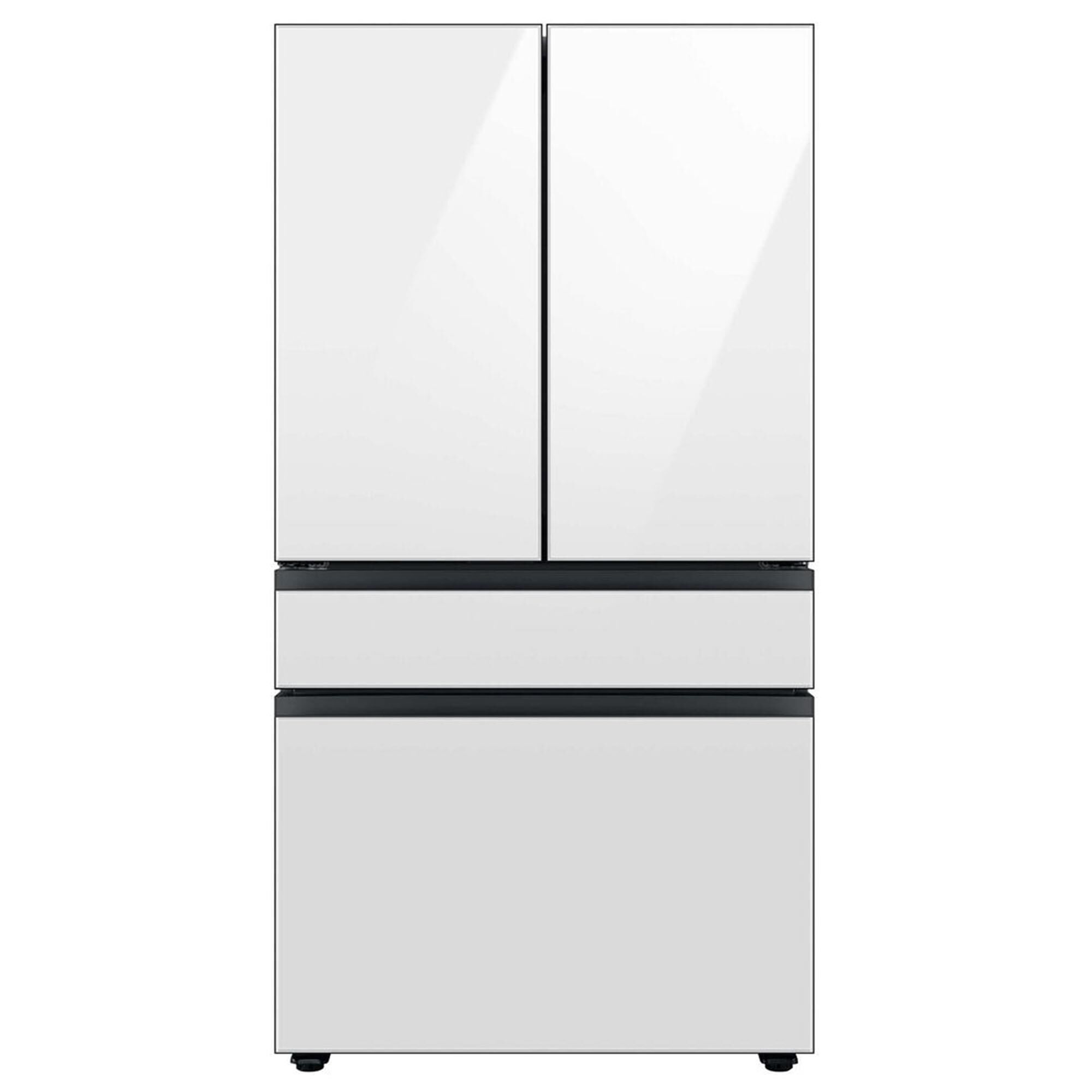 Samsung 4 piece kitchen appliances package with french door top u2761969