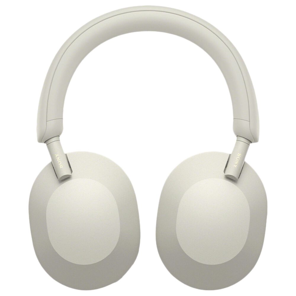Sony Wireless Industry Leading Noise Canceling Headphones in Silver, , large