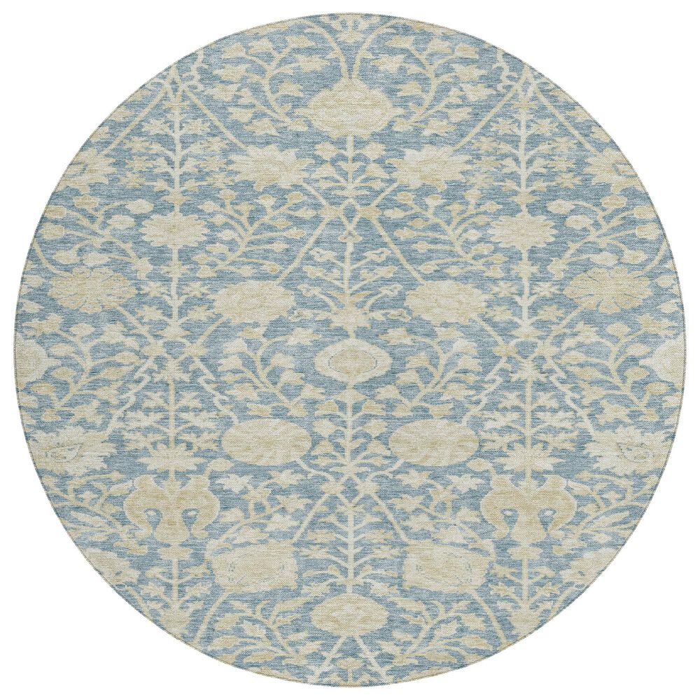 Dalyn Rug Company Solace SL8 8" Round Sky Area Rug, , large