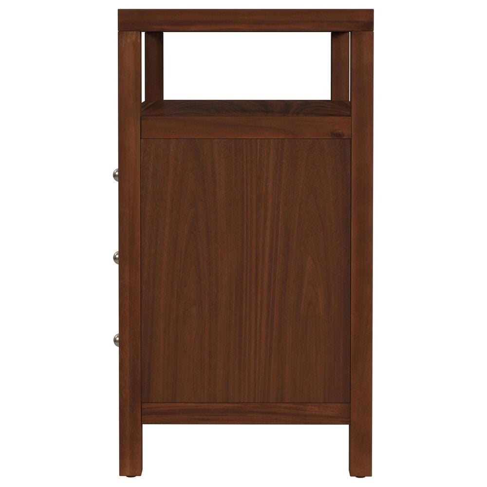 Butler Specialty Company Nora 3-Drawer Nightstand in Walnut Brown, , large