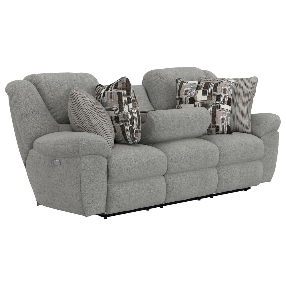 Catnapper Trifecta Power Reclining Sofa with Drop Down Table in Nature, , large