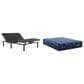 Serta iSeries NXG 3500 Foam Medium Flex Head Queen Mattress with Gold Baselogic Flex Head Queen Adjustable Base, , large