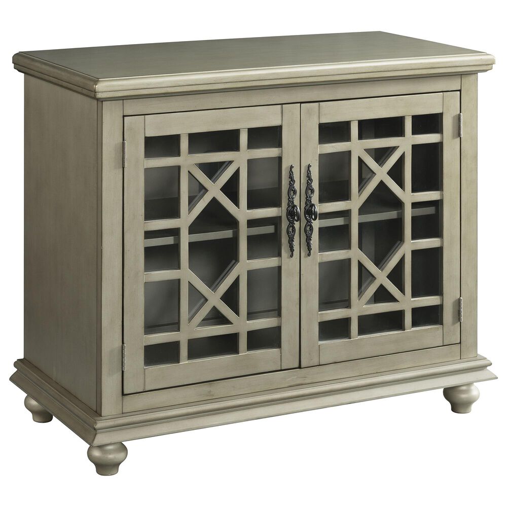 Martin Svensson Home Marche Small Spaces 32&quot; TV Stand in Antique Silver, , large