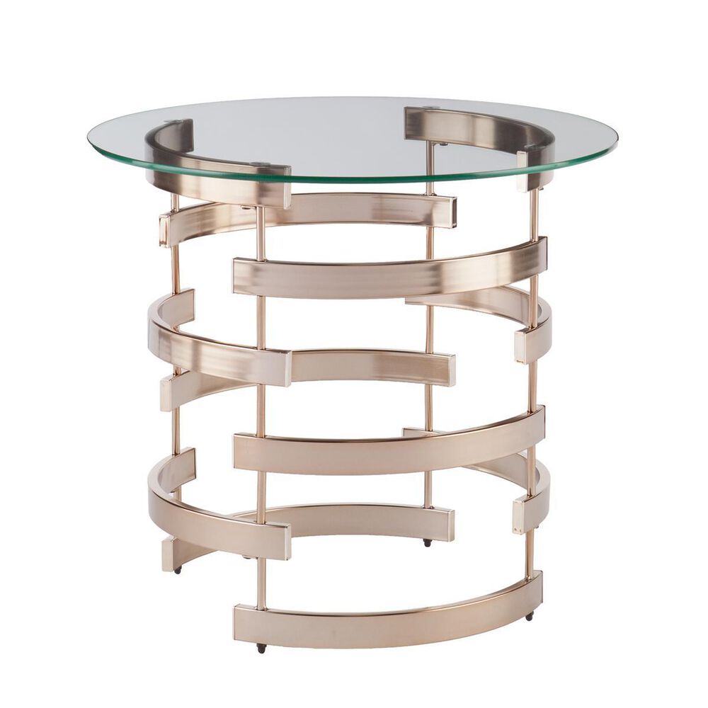 Belmar End Table in Champagne, , large