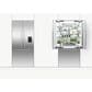 Fisher & Paykel 36" Integrated French Door Panel I&W with 80" High in Stainless Steel, , large