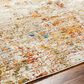 Surya Mona Lisa Abstract 2" x 3" Tan, Mustard, Olive, Sage, Brick Red, Dark Blue and Burgundy Area Rug, , large