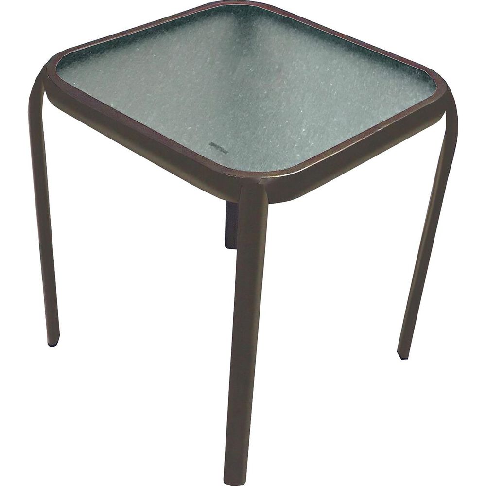 Redline Creation Inc. Bronze Side Table, , large