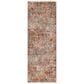 Surya Mirabel 2"7" x 7"3" Peach, Orange, Cream, Brown, Saffron and Denim Runner, , large