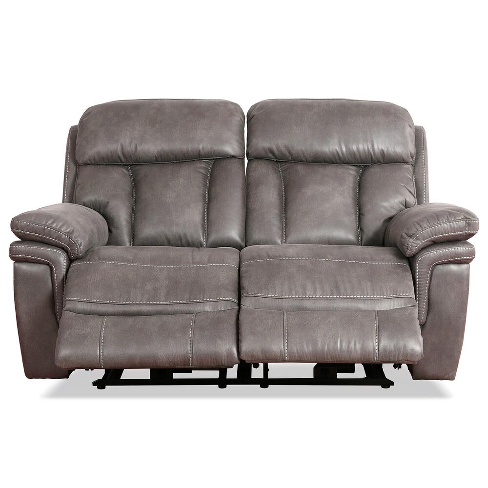 Blue River Estelle 3-Piece Power Reclining Living Room Set in Gunmetal, , large