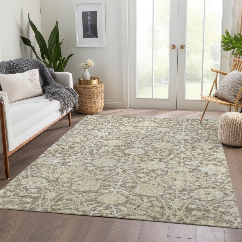 Dalyn Rug Company Solace SL8 8&#39; x 10&#39; Mocha Area Rug, , large