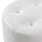 Crown Mark Avery Vanity Set with Stool in White, , large