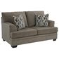 Ashley Stonemeade Stationary Sofa and Loveseat Set in Nutmeg, , large