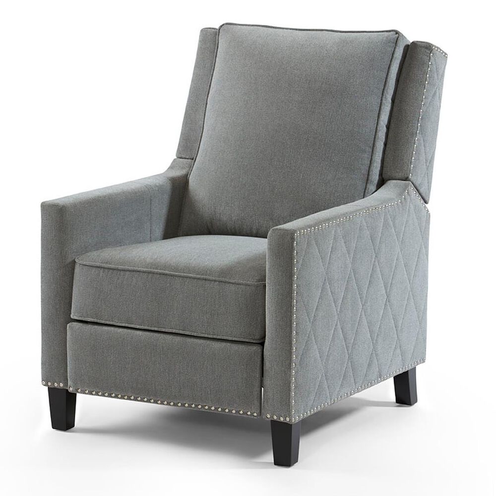 Lane Essex Push Back Recliner in Gray, , large