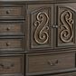 Mayberry Hill Brunswick 3-Piece King Panel Bedroom Set in Mahogany, , large