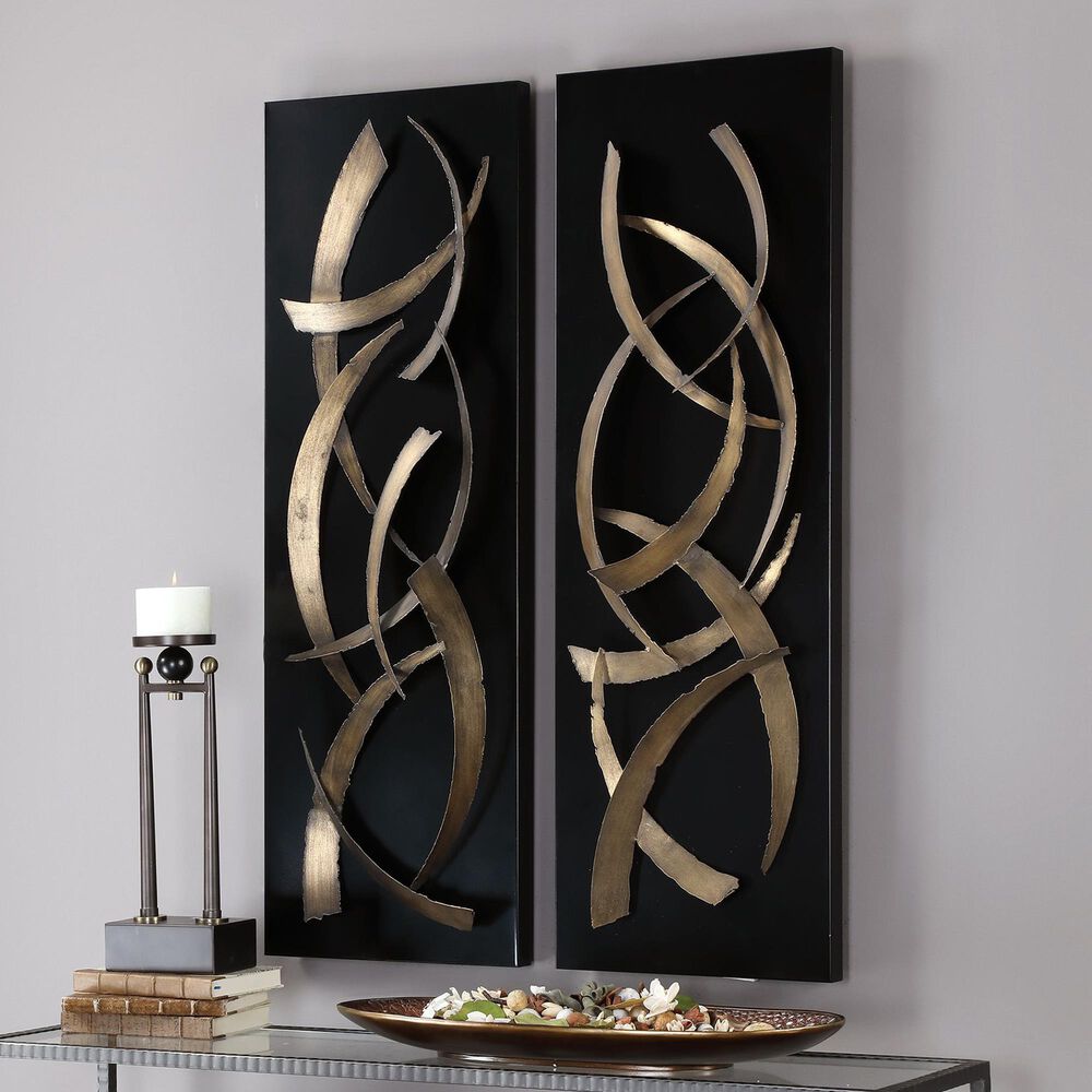 Uttermost Brushstrokes Wall Art (Set of 2), , large