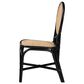 Baxton Studio Ayana Side Chair in Natural Brown and Black, , large