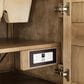 James Martin Vanities Breckenridge 30" Single Bathroom Vanity in Light Natural Oak with 3 cm Carrara White Marble Top and Rectangular Sink, , large