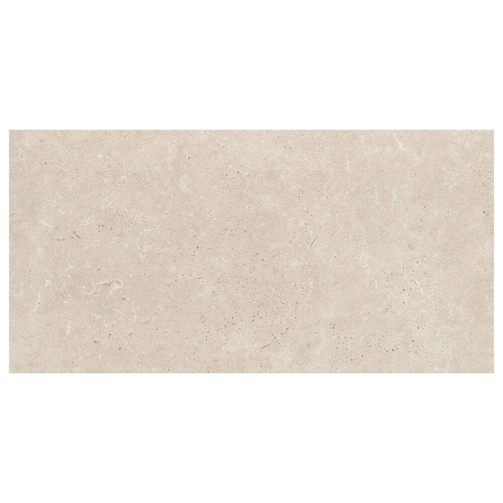 Emser Letrav Beige 12" x 24" Porcelain Tile, , large