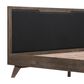 Blue River Astoria King Platform Bed in Dark Brown, , large