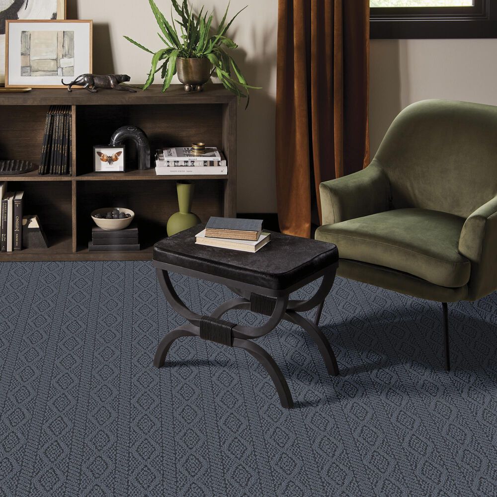 Anderson Tuftex Crochet Carpet in Blueberry, , large